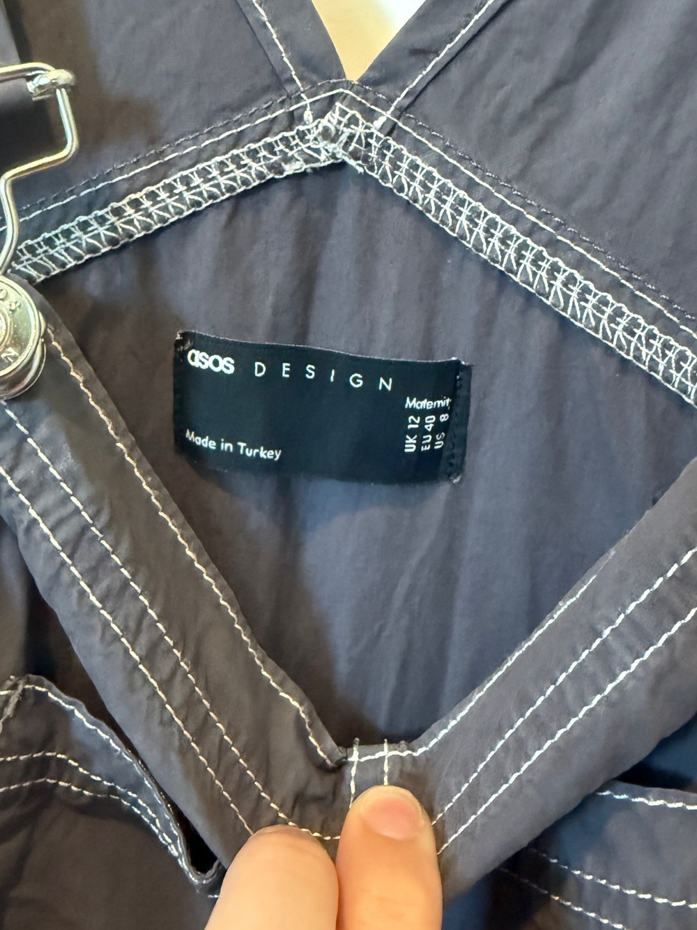 ASOS Gray Utility Overalls - Picture 2 of 4